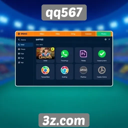 Melhorias na interface do site qq567 são anunciadas